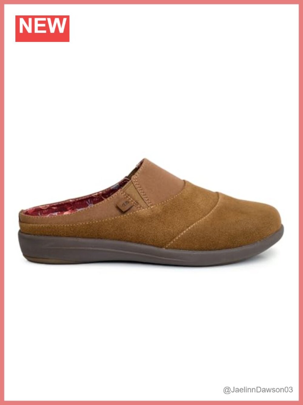 Orthotic Arch Support Suede Canvas Mule Slip-On Casual